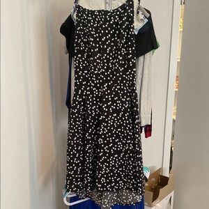 Francesca's Collections Black and White Dress